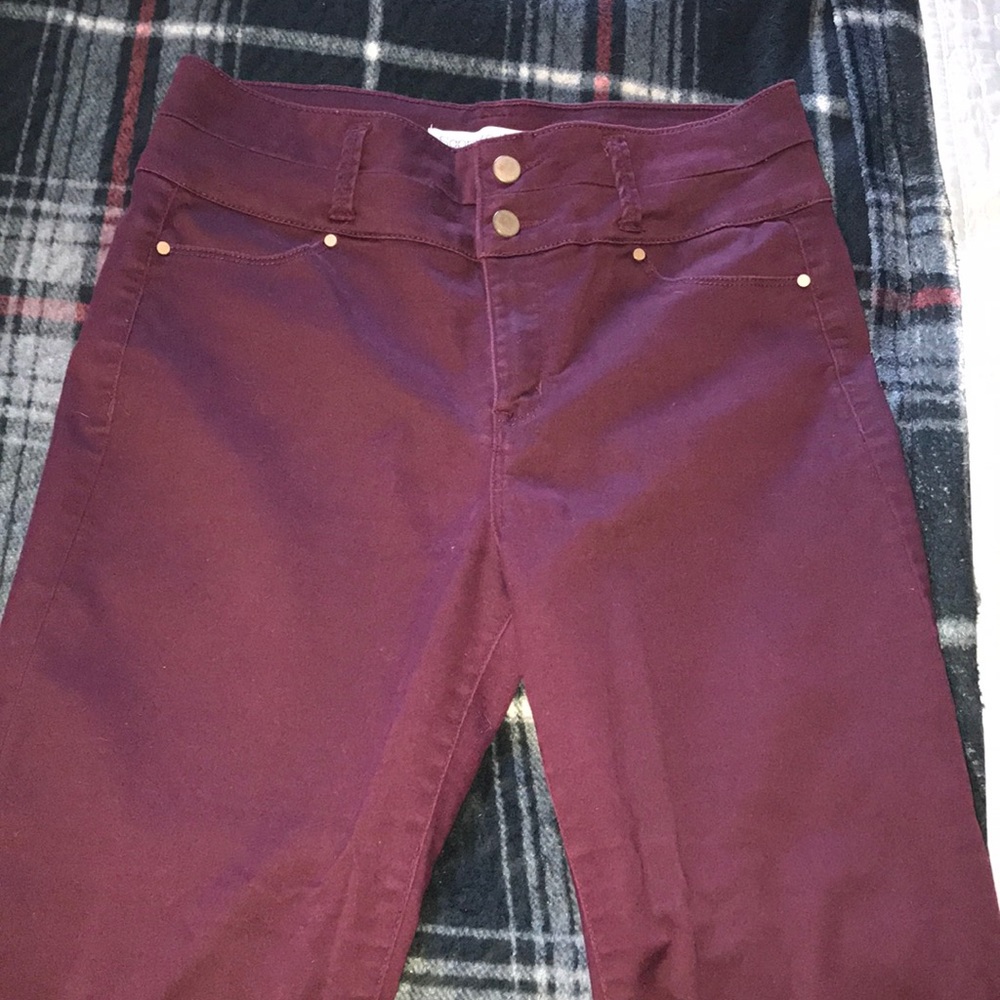 Maroon Jeggings (size 11)